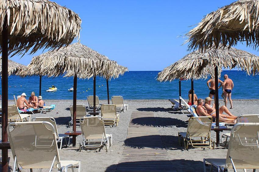 Panos Beach Hotel Platanés Eksteriør billede